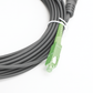 Jumper de Fibra Óptica, Conector SC/APC - Conexión a Caja FDP460, Redondo, 10 Metros (32.81 Pies), Forro 3 mm, G657A2, Negro