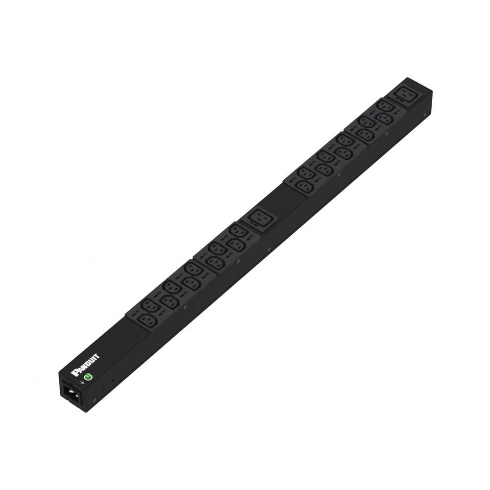 PDU Básico para Distribución de Energía, Enchufe de Entrada NEMA L5-20P, Con 20 Salidas C13 y 2 C19, de Instalación Vertical, 120 Vca, 20 Amp