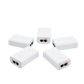 5 Unidades del Adaptador PoE Ubiquiti de 24 VDC, 0.5 A con puerto Gigabit, color blanco