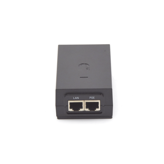 Adaptador PoE Ubiquiti de 24 VDC, 1.0 A Puerto Fast Ethernet