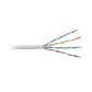 Bobina de Cable de 305 Metros (1000 Pies), Cat5e, Alto Rendimiento, Color Blanco, UL, para Aplicaciones en Video Vigilancia, Redes de Datos. Uso en Interior