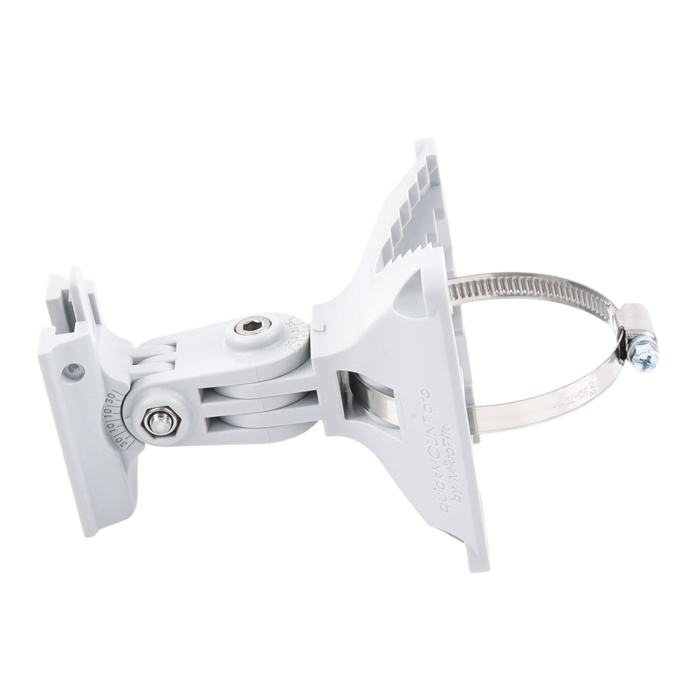 ( QuickMount Pro) Montaje de pared o poste para equipos MIKROTIK con ajuste de 140°.