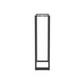 Rack de Cuatro Postes Estándar de 19", Rieles Con Orificio Para Tuerca Enjaulada, Profundidad Máxima de 41.5 in, 45 Unidades de Rack, Color Negro