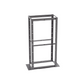 Rack de Cuatro Postes Estándar de 19", Rieles Con Orificio Para Tuerca Enjaulada, Profundidad Máxima de 41.5 in, 45 Unidades de Rack, Color Negro