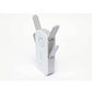 Repetidor / Extensor de Cobertura WiFi AC, 2600 Mbps, doble banda 2.4 GHz y 5 GHz, con 1 puerto 10/100/1000 Mbps, 4 antenas externas