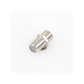 Adaptador Barril para 75 Ohm, de Conector F Hembra a F Hembra, Níquel/ Estaño/ Polietileno.