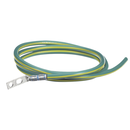 Kit de Jumper para Conexión de Gabinete o Rack de Telecomunicaciones a Barra de Tierra Física, 6 AWG, 1.52 m de Largo