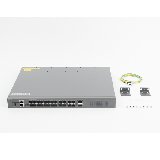 Switch Core Distribuidor para Fibra con 20 Puertos SFP+ (10G), 4 Puertos SFP28 (25G) y 2 Puertos QSFP+ (40G) (No Incluye Fuentes de Poder)