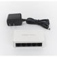 Switch no administrable, Visible en la Topología de la Nube, 5 puertos Gigabit 1G