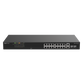Switch PoE+ no Administrable, Hasta 120 Watts, Ideal para CCTV, 16 Puertos PoE +10/100, 2 Uplinks Gigabit y 2 SFP COMBO