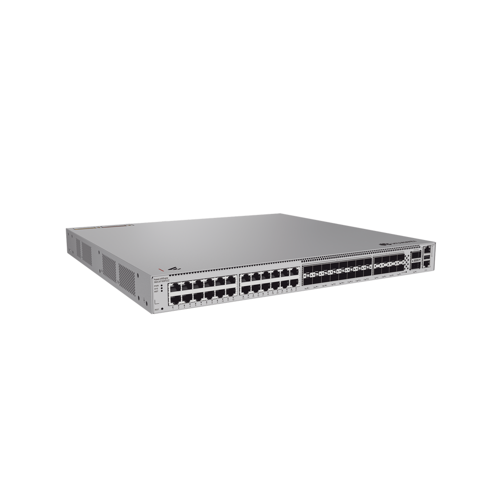 Switch eKit Core Empresarial Híbrido Capa 3 / 24 Puertos Gigabit / 16 Puertos SFP+ (10 Gbps) / 8 Puertos SFP28 (25 Gbps) / 2 Puertos QSFP28 (100 Gbps) / Libre de Licenciameinto