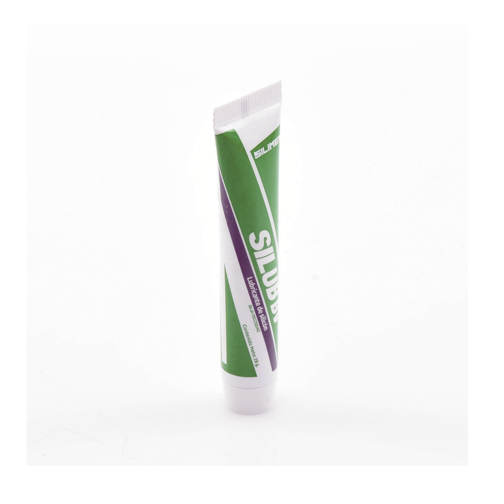 Lubricante de Silicón Dieléctrico de Baja Viscosidad, Soporte de -10 Hasta 80°C, No Daña Plásticos, Tubo 28grs