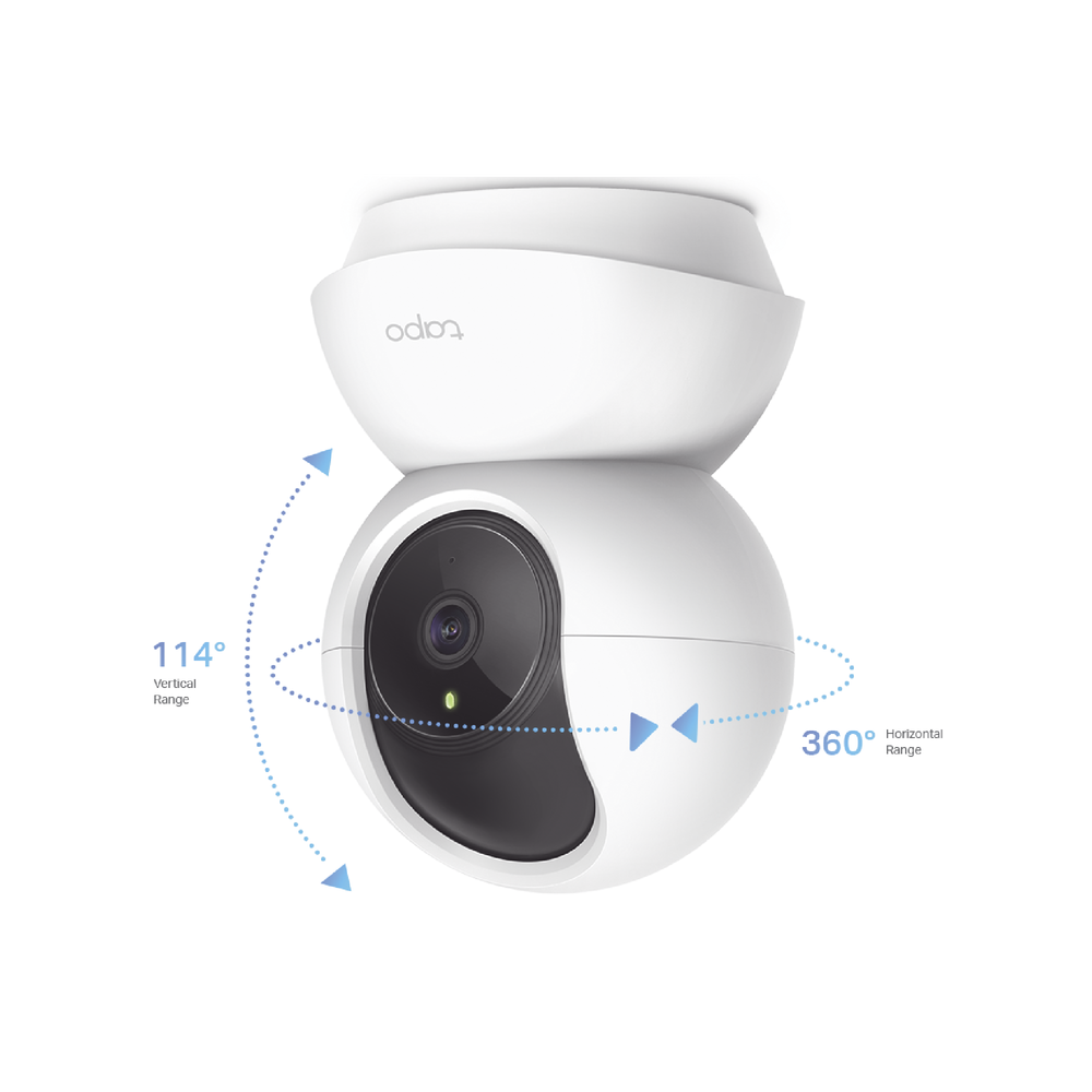 Cámara IP Wi-Fi para Hogar / Resolución 2 MP / Audio Doble Vía / Visión nocturna / Notificación Push / Google Assistant y Amazon Alexa