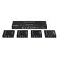 Kit Divisor y Extensor HDMI | 1x4 | Hasta 70 m |Resolución 4K @ 60 Hz |  Cat 6/6a/7 | IPCOLOR | CERO LATENCIA  | EDID | RS232 | Salida Loop / PoC