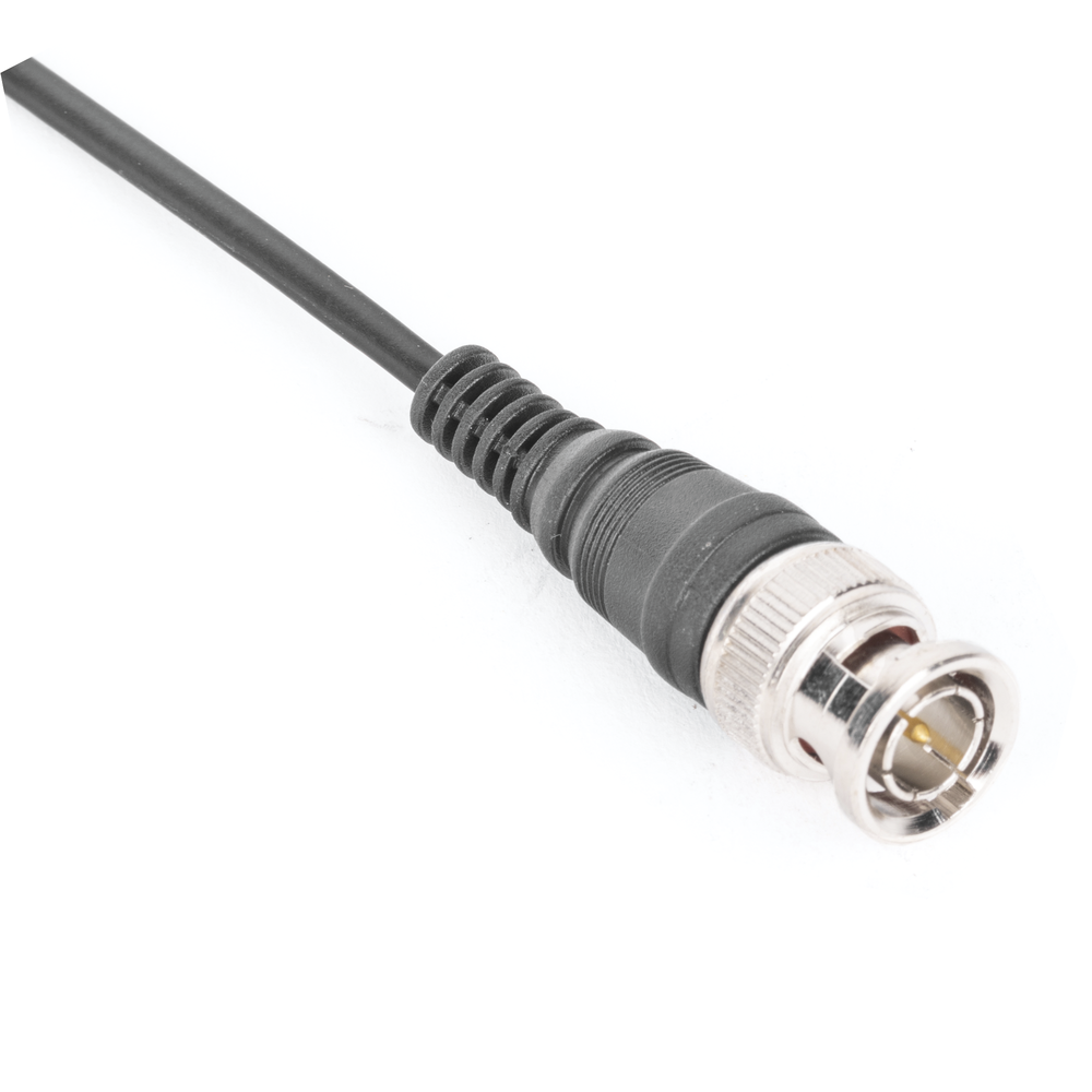Cable Coaxial Armado con Conector BNC (Video) / Longitud de 1.5 Metros (4.92 Pies) / Optimizado para Cámaras 4K / Uso en Interior