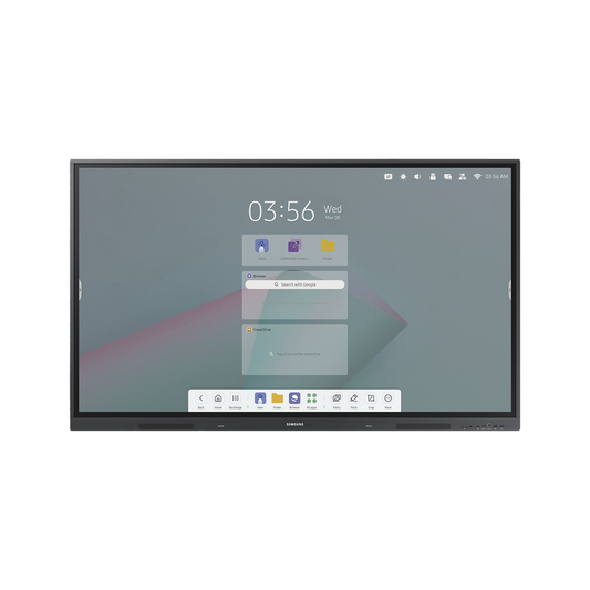 Pantalla tactil interactiva 75" Android 13 / Touch tipo IR / UHD / 350 nits / HDMI / USB / USB-C / WIFI / RJ45 / Compatible con VESA 800 x 400
