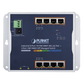 Switch Industrial PoE Administrable de Pared Capa 2, 8 Puertos Gigabit PoE 802.3at y 2 Puertos 100/1000X SFP