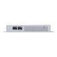 Switch Industrial PoE Administrable de Pared Capa 2, 8 Puertos Gigabit PoE 802.3at y 2 Puertos 100/1000X SFP