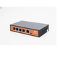 Extensor PoE / Entrada hasta 90 W / 4 puertos Gigabit PoE salida 802.3 af/at / Extensor PoE hasta 250 m / No administrable