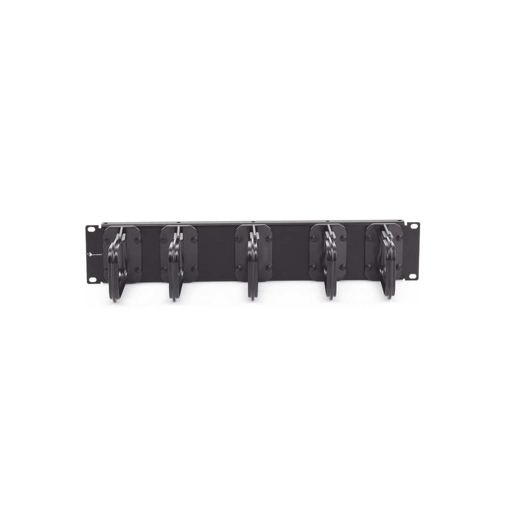Organizador de cable, para montaje aéreo, con 5 soportes, 2UR