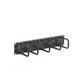 Organizador de cable, para montaje aéreo, con 5 soportes, 2UR