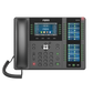 Teléfono IP ideal para recepción hasta 20 líneas SIP, PoE, 106 botones DSS, Bluetooth integrado para diademas, puertos Gigabit, soporta recepción video