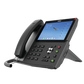 Teléfono IP  Android Empresarial para 20 lineas SIP, pantalla táctil, Wi-Fi y Bluetooth, PoE, hasta 112 botones DSS, puertos Gigabit, soporta recepción de video.
