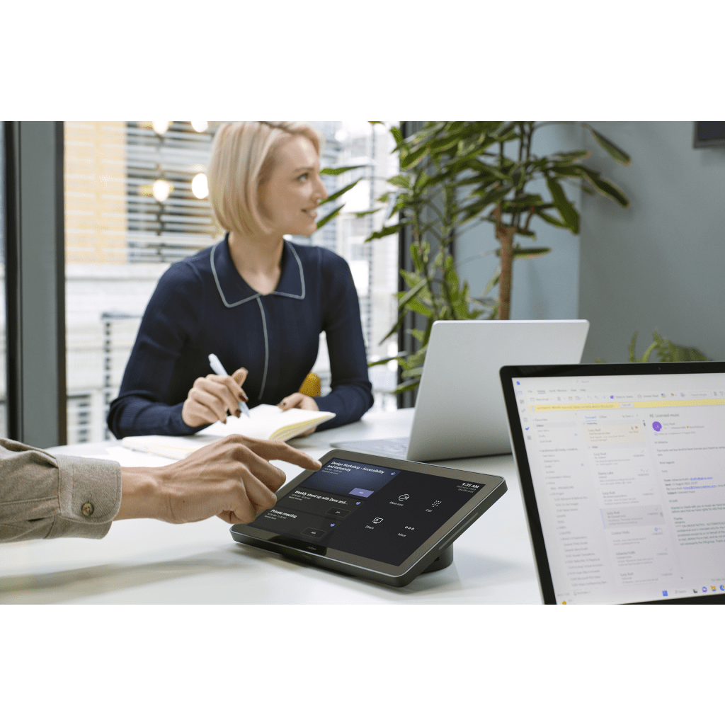 Controlador Táctil para Salas de Reuniones Compatible con PANACAST 40 VBO / Pantalla 10.1" 1920x1200 / Android 13 / PoE IEEE 802.3af / Bluetooth 5.2 / Doble Sensor PIR / Microsoft Teams Rooms y Zoom Rooms / IA Integrada (8010-239)