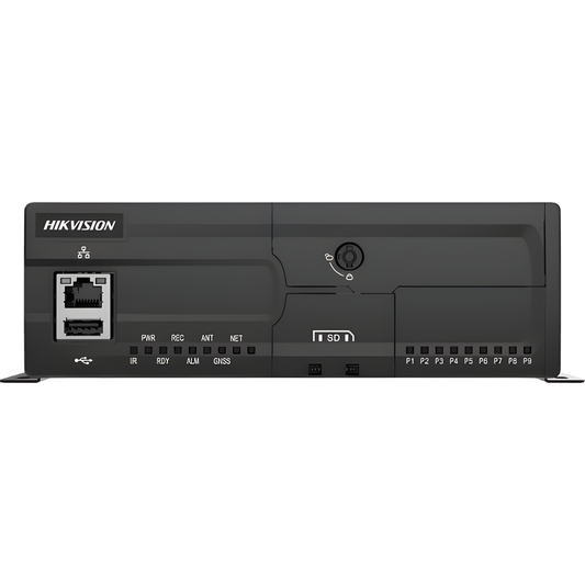 NVR Móvil de 8 Canales de 2 Megapixel / 8 Puertos PoE / 1 Bahía de Disco Duro / Incluye Modulo GPS