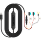 Adaptador Buck DC-DC / Entrada 12-24V DC / Salida 5V MicroUSB / Protección Baja Tensión 11.3V / Cable 3.4 m (11.2 ft)