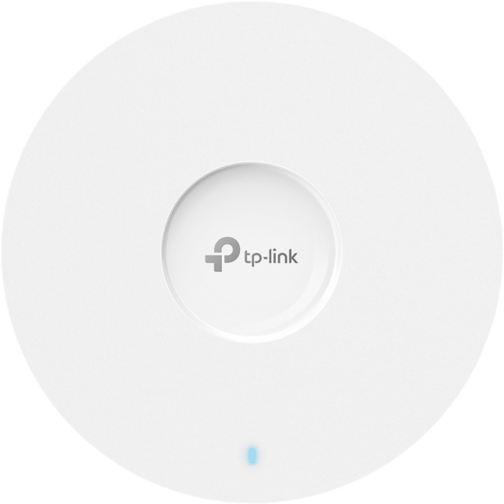 Access Point Wi-Fi 6 AX3000 / Doble Banda 2.4 GHz + 5 GHz / 4-Stream / 160 MHz / MU-MIMO / OFDMA / 1 Puerto Gigabit PoE / Montaje en Techo / Gestión Cloud Omada SDN