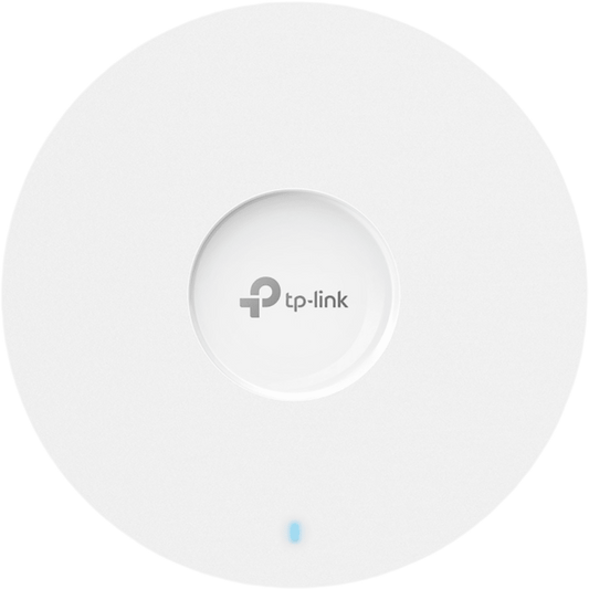 Access Point Wi-Fi 6 AX3000 / Doble Banda 2.4 GHz + 5 GHz / 4-Stream / 160 MHz / MU-MIMO / OFDMA / 1 Puerto Gigabit PoE / Montaje en Techo / Gestión Cloud Omada SDN