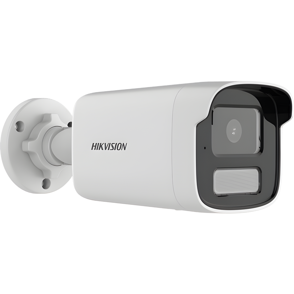 [Dual Light] Bala IP 4 Megapíxel / Lente 4 mm / 50 Mts IR + 50 mts Luz Blanca / ACUSENSE Lite (Detección de Humanos y Vehiculos) / Exterior IP67 / WDR 120 dB / PoE