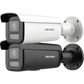 [Dual Light + 2 Micrófonos Integrados] Bala IP 2 Megapixel / Lente Mot. 2.8 a 12 mm / 60 mts Luz Blanca + 60 mts IR / ACUSENSE / Exterior IP67 / IK10 / WDR 120 dB / PoE+  / Alarmas I/O / Micro SD / Metal / IK10 / ACUSEEK