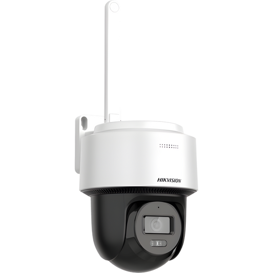 [FlexVu]  Domo PT IP 4 Megapixel / Lente 4 mm  / Dual Light (30 mts IR + 30 mts Luz Blanca) / ACUSENSE / Autoseguimiento en Humanos / IP66 / Micrófono y Bocina Integrado (Audio de Dos Vías) / Micro SD / Incluye Montaje de Pared o Techo