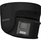 [ PROTECCIÓN ACTIVA ] Turret IP Panorámica 8 Megapíxel / Color Negro / 2 Lentes 4 mm (180°) / Imagen a Color 24/7 (ColorVu) / PoE / WDR 130° / IP67 / ACUSENSE / Luz Estroboscópica y Alarma Audible / 30 mts Luz Blanca /