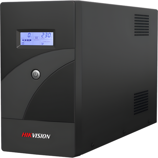 UPS de 2000 VA / 1200 W / 6 Tomas NEMA 5-15R / 2 Baterías 12 V / 9Ah / Pantalla LCD / AVR / Protección Contra Sobrecarga y Descarga / Entrada y Salida 120 VCA