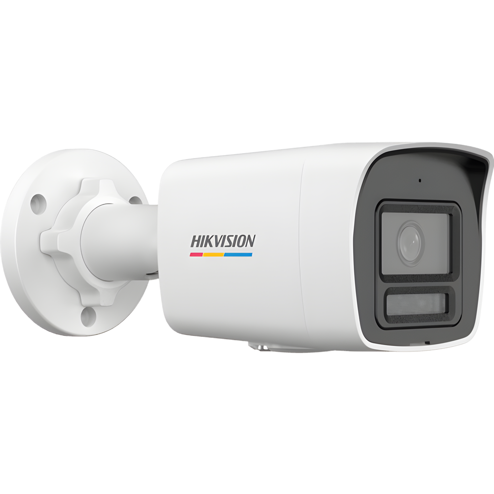 [ColorVu 3.0 + MD 3.0] Bala IP 6 Megapixel / Lente 2.8 mm / 30 mts IR + 30 mts Luz Blanca / Micrófono Integrado / Motion Detection 3.0 / Exterior IP67 / WDR 120 dB / PoE / Micro SD
