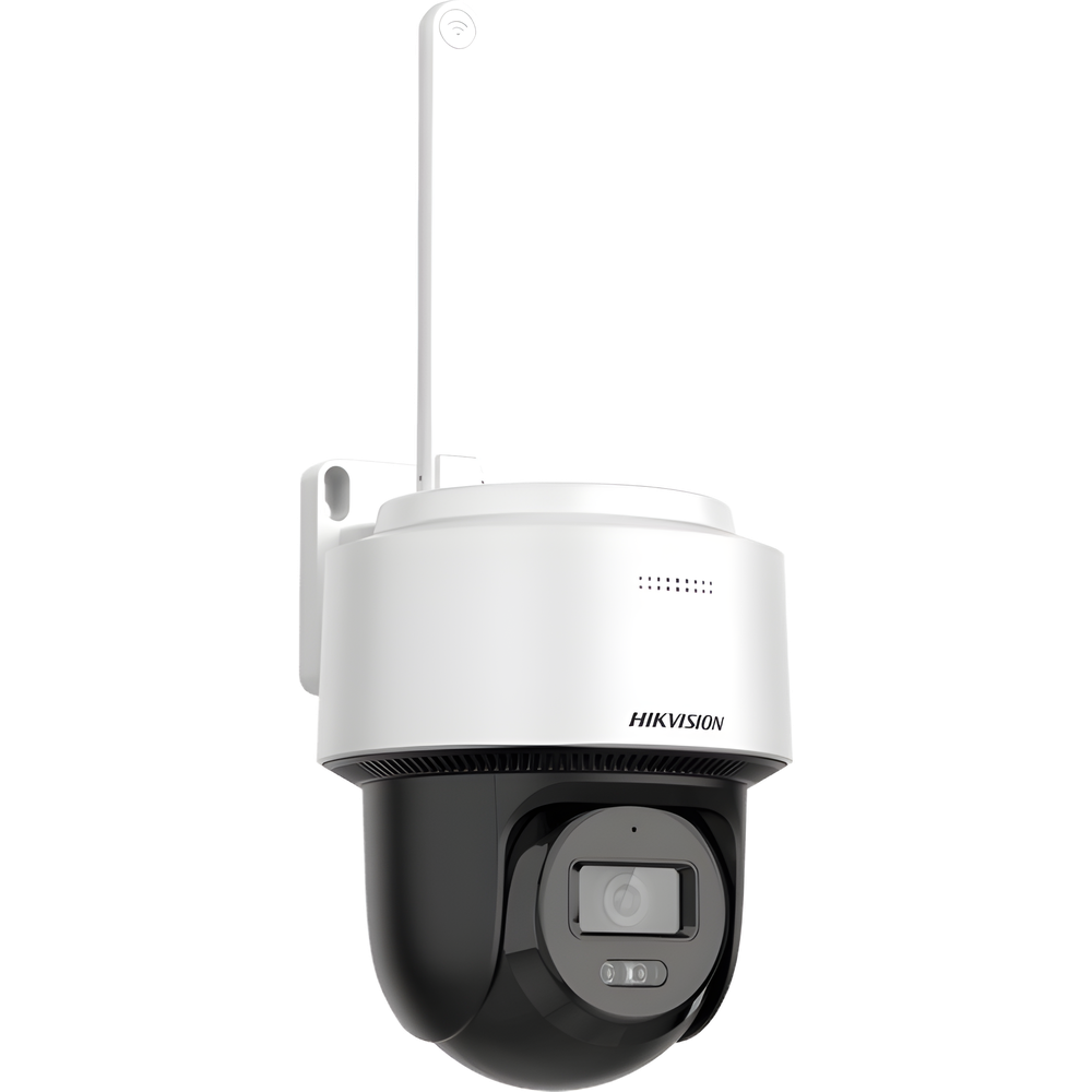 [FlexVu] PT IP 4 Megapixel / Lente 4 mm / 30 mts IR / Exterior IP66 / Wi-Fi / dWDR / H.265+ / ACUSENSE Lite / Autoseguimiento / Micrófono y Bocina Interconstruido / Micro SD / Se Conecta Directo a la App de Hik-Connect / Montaje Techo o Pared