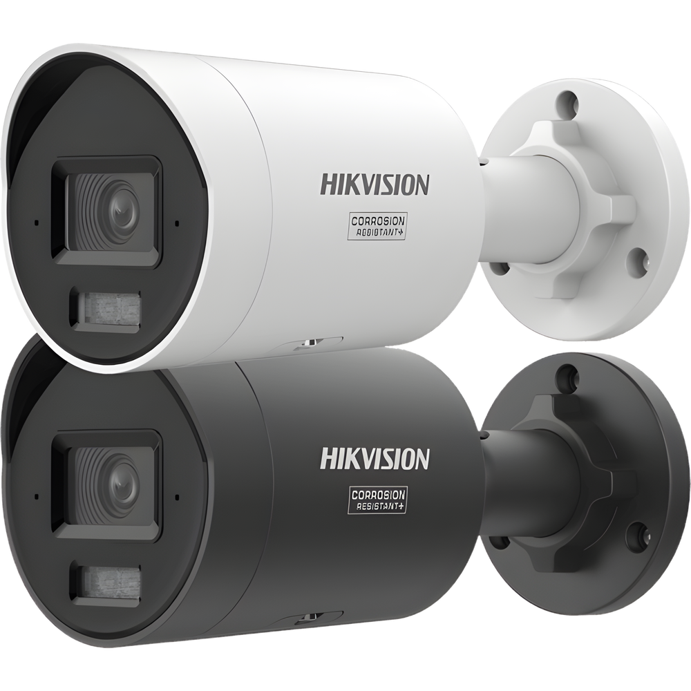 [Dual Light + ColorVu 3.0 + HikAI] Bala IP 6 Megapixel / Lente 2.8 mm / 40 mts IR + Luz Blanca / 2 Microfonos Integrados / Exterior IP67 / WDR 130 dB / ACUSENSE 3.0 / Metal / NEMA 4X / ACUSEEK