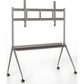 Montaje de Piso Móvil para Pantallas de 75 y 86" / Compatible con VESA / Incluye Soporte para Pantalla