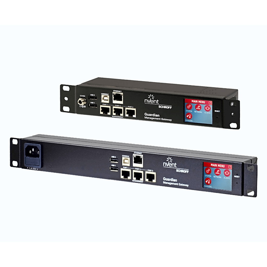 Gateway de Gestión y Monitoreo Ambiental para Data Center GUARDIAN / Plataforma de Monitoreo con 3 Puertos de Sensores y Soporte de Hasta 16 Dispositivos por Puerto / 40 m (131.2 ft) de Cable por Puerto / Interfaz Web GUI / Protocolos SNMP - SMTP -