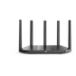 Router Inalámbrico / Wifi 6 / Hasta 3000 Mbps / MESH / Doble Banda AC (2.4 GHz y 5 GHz) / 4 Puertos 1000 Mbps /  5 Antenas Omnidireccional / Interior / Beamforming Optimizado /  Administración Gratuita desde la Nube