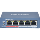 Switch PoE / 250 Metros PoE LARGA DISTANCIA / 4 Puertos 802.3at (30 W) 10/100 Mbps + 1 Puerto Uplink (10 / 100 Mbps)