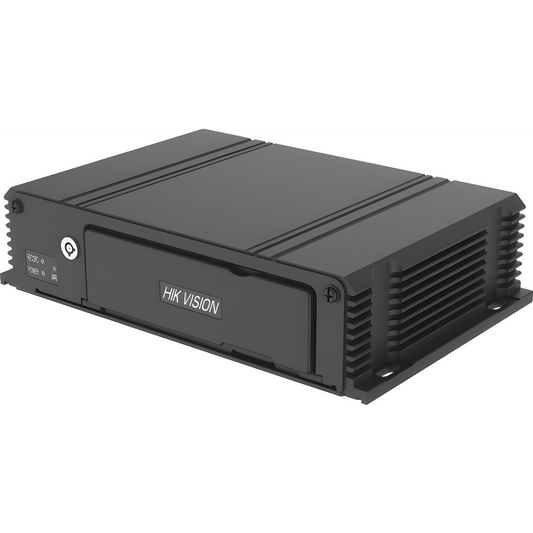 DVR Móvil 2 Megapixel (1080p) / 4 Canales TURBOHD / IA Integrada ADAS + DSM + BSD / 4G + GPS / Dual SD 512 GB / Sensor G / Alarmas I/O / 9-32 Vcc