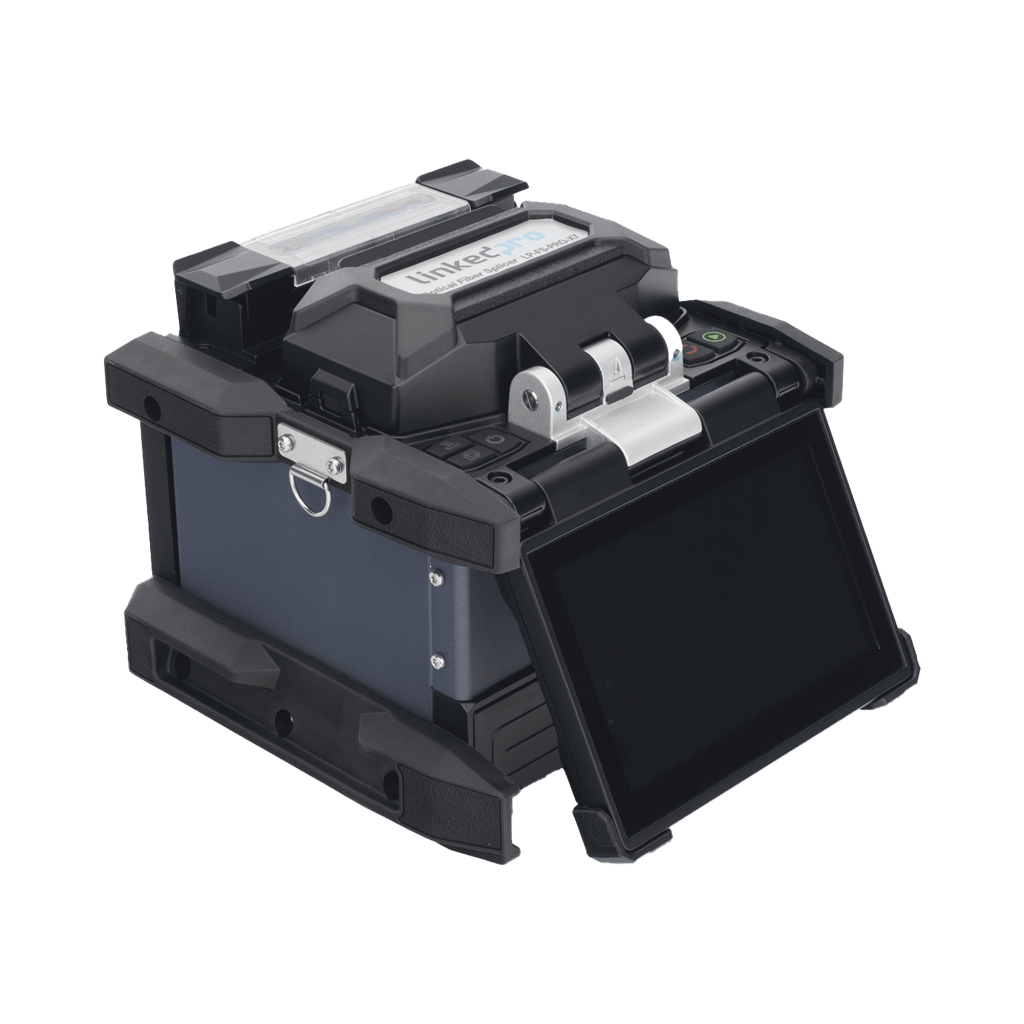Fusionadora de Fibra Óptica con GPS para Fibra Óptica Multimodo y Monomodo / Alineación por Núcleo / 6 Motores para Mejor Precisión en el Empalme / Capacitación básica virtual gratuita