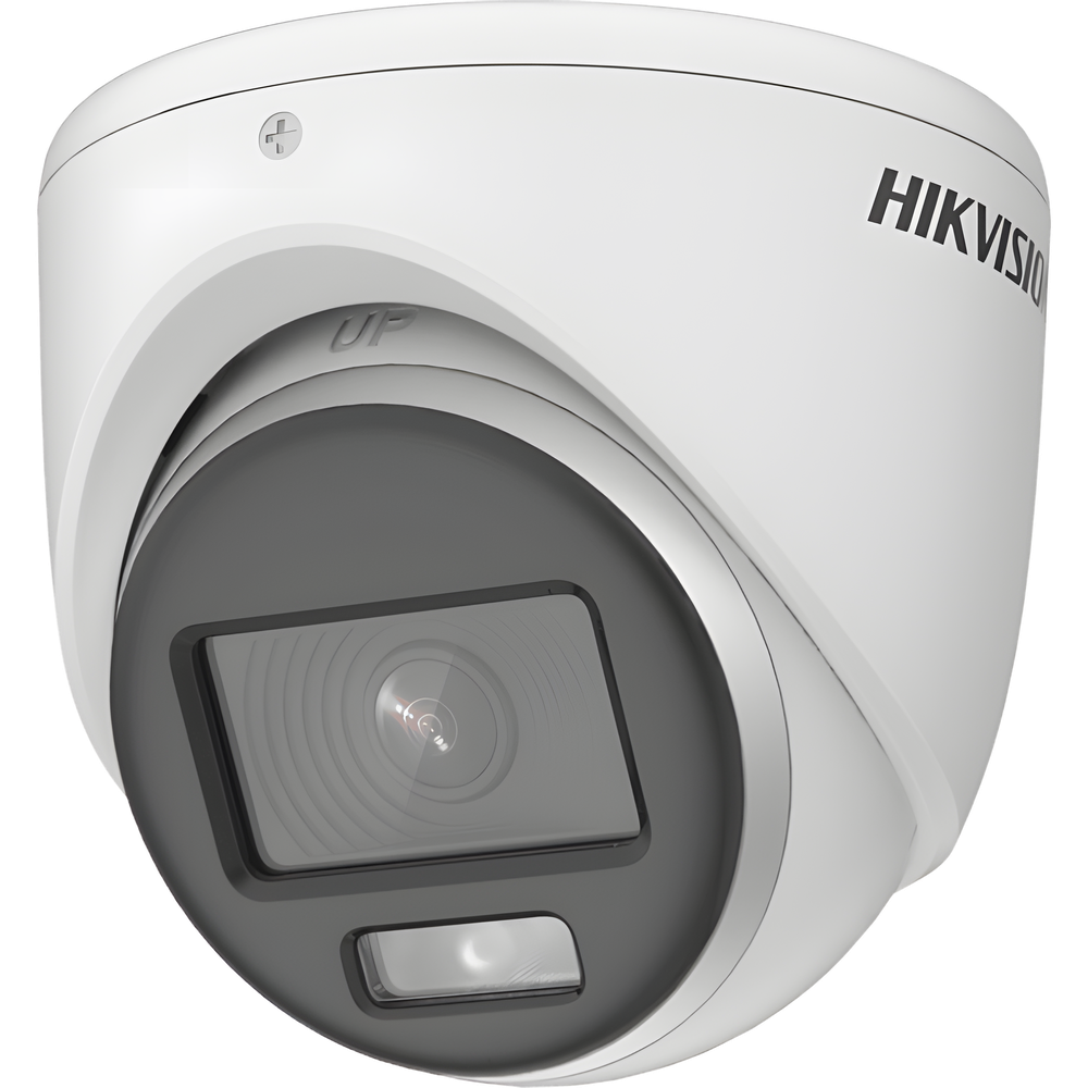 [ColorVu] Turret TURBOHD 2 Megapixel (1080p) / Imagen a Color 24/7 / Lente 2.8 mm / METAL / Luz Blanca 20 mts / Exterior IP67 / TVI-AHD-CVI-CVBS / dWDR