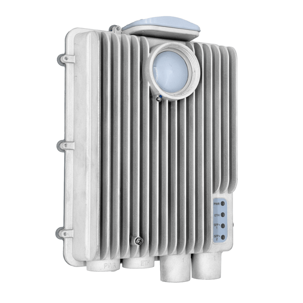 Radio Backhaul PTP, Antena integrada de 8 dBi, MIMO 4X4, 5.1 - 6.4 GHz, IP67, Velocidad hasta 3 Gbps, Adaptación automática al entorno, Monitoreo a través de la nube