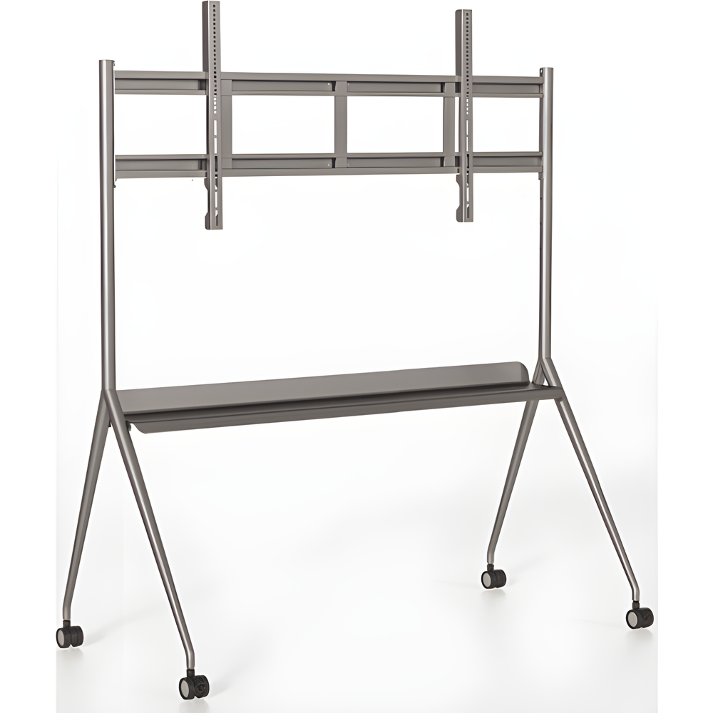 Montaje de Piso Móvil para Pantallas de 86" y 98" / Compatible con VESA / Incluye Soporte para Pantalla
