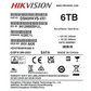 Disco Duro para Videovigilancia / 6 TB / SATA 6.0 Gb/s / 5400 RPM / 256 MB Buffer / Soporta 64 Cámaras HD / Operación 24/7 / 180 TB/Año / MTTF 1M Horas
